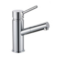 High Quality Modern Wall Mounted Chromed Single Handle Bathroom Zinc Shower Faucet